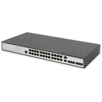 Digitus DN-80 Rackmount Gigabit Managed Switch, 24x RJ-45, 2x
