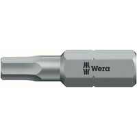 WERA 840/1 Z Innensechskant Bit 8x25mm, 1er-Pack (05056335001)