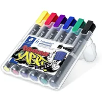 Staedtler Lumocolor permanent Marker, 350 6 Stück(e)