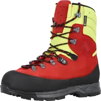 Haix Protector Forest 2.1 GTX red/yellow / Schnittschutzschuhe