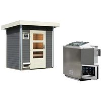 Karibu Jorgen inkl. 9 kW Ofen + Steuergerät Easy