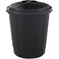 KEEEPER Mülleimer Mini-Tonne, graphite, aus Kunststoff, geruchsdicht, 7 Liter