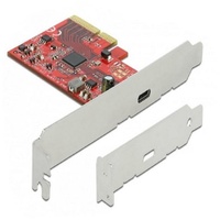 DeLock PCI-Express-Karte USB 3.2 Gen2x2 - 1x USB-C, Kontrollerkarte
