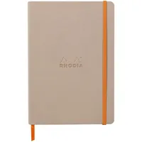 Rhodia Notizbuch A5 Softcover, 80 Blatt, elfenbein 90g, dot/kariert,