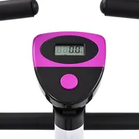 VidaXL Heimtrainer inkl. Riemenantrieb lila/weiß