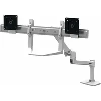 Ergotron LX Dual Direct Monitor Arm in Weiß