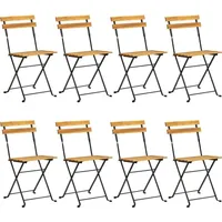 VidaXL Garten-Essgruppe 9-tlg. Braun