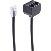 ShiverPeaks ISDN Y-Adapter, schwarz,