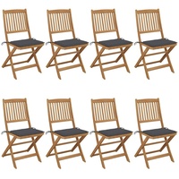 VidaXL Gartenstuhl klappbar 40 x 57 x 91 cm