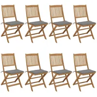 VidaXL Gartenstuhl klappbar 41 x 41 x 91 cm