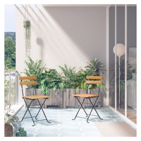 VidaXL Klappbare Gartenstühle 44,3 x 95,2 x 85 cm