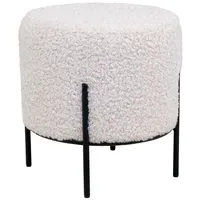 House Nordic Pouf Alford Polyester 36 x 37 x