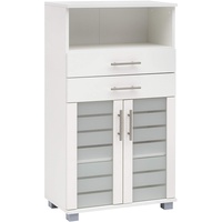 Schildmeyer Niko Midischrank 105652, weiß, 59,8/32,6/110,5 cm,