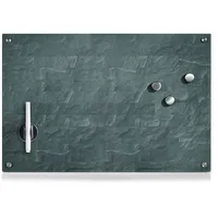 Zeller 11664, Memoboard Stonewall, Glas, anthrazit