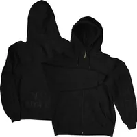 Rokker Zip Hoodie Black L
