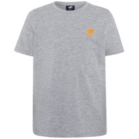 Polo Sylt T-Shirt mit Label-Stickerei grau 122-128 cm 7-8J