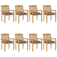 VidaXL Gartenstuhl 59,9 x 96,1 x 27,8 cm braun