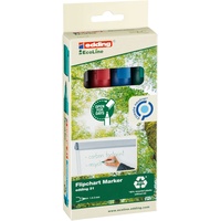 Edding 31 Ecoline Flipchart-Marker farbsortiert 1,5 - 3,0 mm