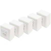 Digitus DN-9006/B5-N Netzwerkdose CAT 6 2 Port Aufputz 5St.