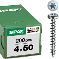 SPAX Universalschraube 4 x 50 mm Halbrundkopf T-STAR plus