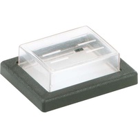 Bachmann PVC-Kappe mit Rahmen klar/sw, f.2p.Wippe. 924.118