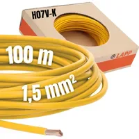 Lapp 4520111 Litze H07V-K 1 x 1.50 mm2 Gelb