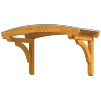 SKANHOLZ SKAN HOLZ Rostock Design Vordach Typ 1 lasiert