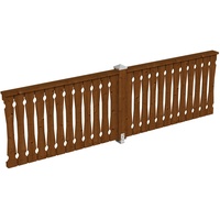 SKANHOLZ SKAN HOLZ Brüstung Balkonschalung 335 x 96 cm,