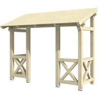 SKANHOLZ Vordach Paderborn 5 336 x 156 cm beige