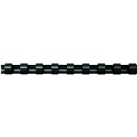 Fellowes Plastikbinderücken (rund), 19mm, schwarz, 100 Stück