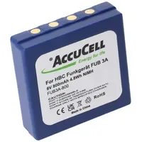 AccuCell 800mAh Akku passend für HBC Funkgerät FUB 3A