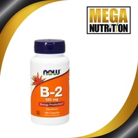 NOW Foods Vitamin B-2 100 Kapseln