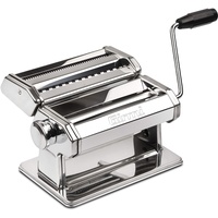 Girmi IM90 Nudelmaschine, 9 Einstellungen, Aluminiumrollen 15 cm, Edelstahl