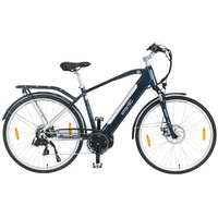 Smartec TrekX-MH Trekking Pedelec/E-Bike 28 Zoll Mittelmotor - Blau