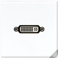 Jung MALS1193 Multimediaanschlusssystem, weiß