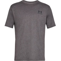 Under Armour Sportstyle Left Chest SS charcoal medium Heather