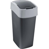 Curver Flip Bin 50 l schwarz/grau