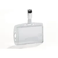 Durable Hartbox Ausweishalter Clip 25 St.