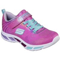 SKECHERS Litebeams Gleam N' Dream Sneaker, Pink Neon Pink