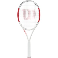 Wilson Six One Lite 102 Performance Racket, Red/Grey, L3