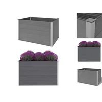 VidaXL Garten-Hochbeet WPC 150x100x91 cm Grau