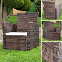 Melko Relaxsessel 62 x 78 x 65 cm braun
