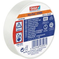 Tesa 53988-00061-00 Isolierband tesa® Professional Weiß (L x 19mm,