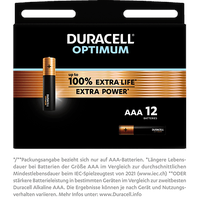 Duracell Optimum AAA 12er-Pack
