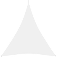 VidaXL Sonnensegel Oxford-Gewebe Dreieckig 4x5x5 m Weiß