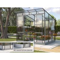 Vitavia Gewächshaus Playa 5900 Schwarz 5,9 m2 inkl. Fundament