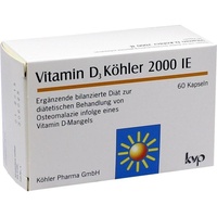 Köhler Pharma GmbH Vitamin D3 Köhler 2000 IE Kapseln