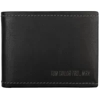 Tom Tailor Herren Geldbörse schwarz