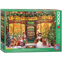 Eurographics Puzzle 1000 Teile-The Christmas Shop, G. Walton