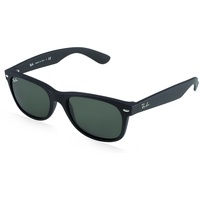 Ray Ban New Wayfarer RB2132 622 52-18 black rubber/green